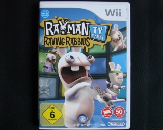 Originalbild zum Tauschartikel Rayman Raving Rabbids TV-Party Wii Spiel